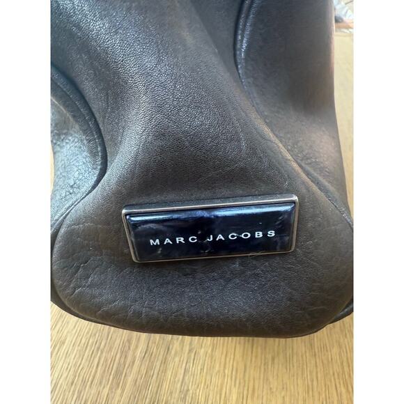 Marc Jacobs Large Rocket Tote with large rockstuds grey taupe leather - Picture 8 of 12